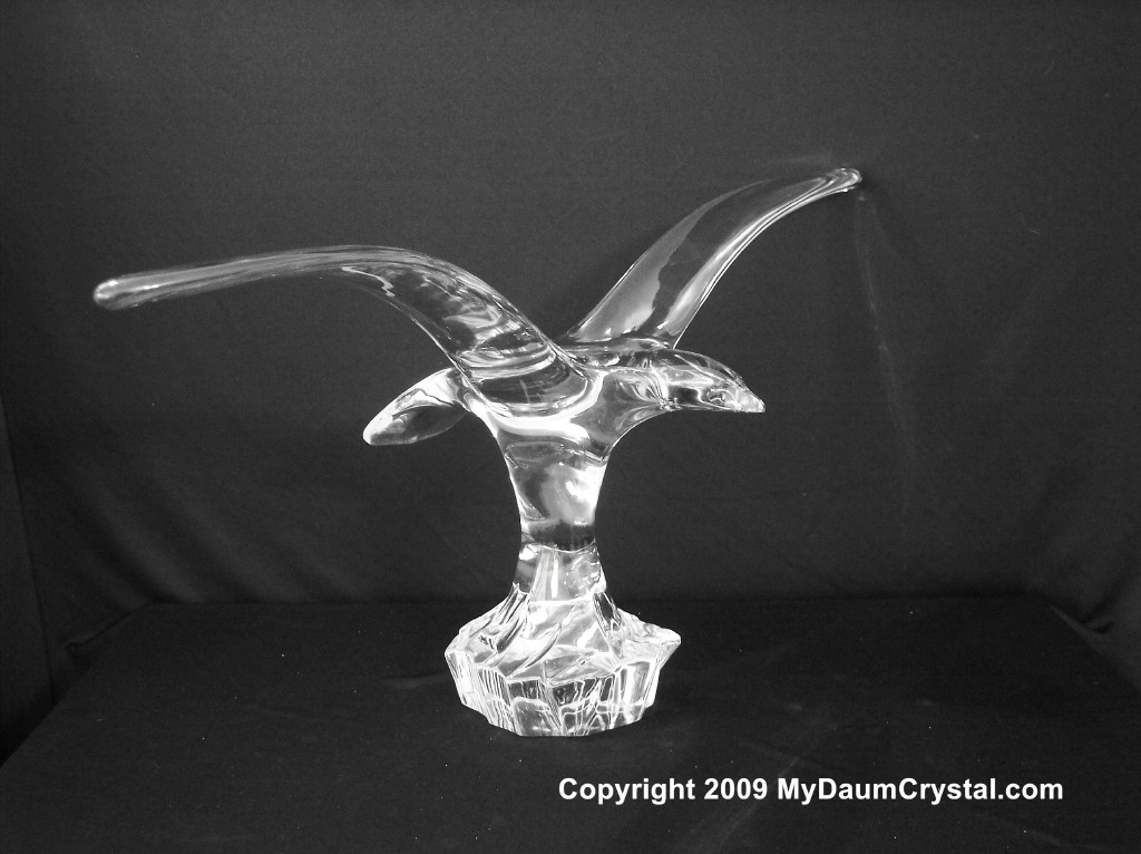 My Daum Crystal Eagle on Base